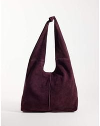 Urbancode - Suede Shoulder Bag - Lyst