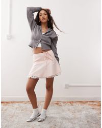 Miss Selfridge - – schwingender minirock - Lyst