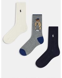 Polo Ralph Lauren - – 3er-pack socken - Lyst
