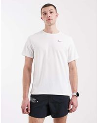 Nike - Miler Dri-Fit Uv Short-Sleeve Running Top - Lyst