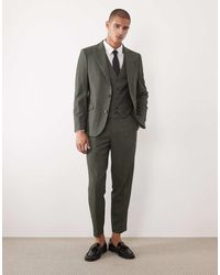 ASOS - Relaxed Tapered Suit Pants - Lyst