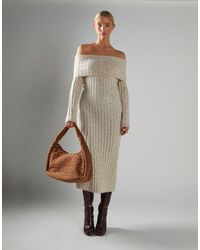 Glamorous - Bardot Maxi-Dress - Lyst