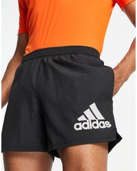 adidas Originals - Adidas running - run it - pantaloncini neri con logo - Lyst