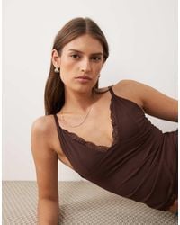 Cotton On - Hold Me Lace Trim Cami - Lyst