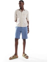 Threadbare - Short chino en lin majoritaire - Lyst