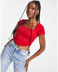 Stradivarius Short-sleeve tops for Women | Online Sale up to 58% off | Lyst