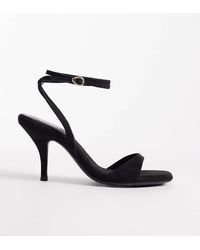 ASOS - Hope Barely There Mid Heel Stiletto Sandals - Lyst