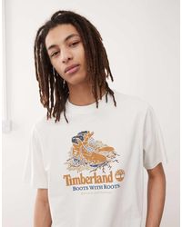 Timberland - Boots With Roots Graphic T-shirt - Lyst