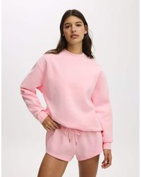 Cotton On - Plush Crew Sweatshirt - Lyst