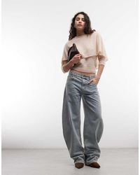 Monki - Cape Knitted Cardigan - Lyst