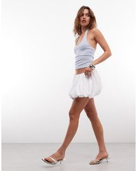ASOS - Jersey Bubble Hem Skort - Lyst
