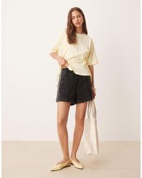 adidas Originals - Adicolor - short en jean style années 90 - Lyst