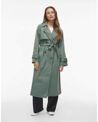 Vila - Trench-coat - Lyst