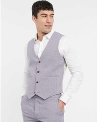ASOS - Wedding Super Skinny Suit Waistcoat - Lyst