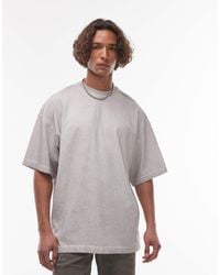 TOPMAN - Relaxed Fit Oil Wash T-Shirt - Lyst