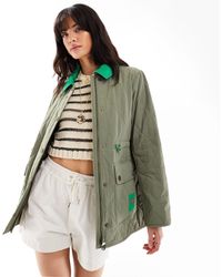 Barbour - X Asos Kaz Quilted Jacket - Lyst