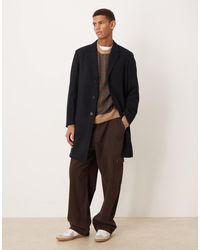 Mango - Wool Mix Tailored Coat - Lyst