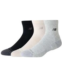 New Balance - Active Premium Qtr 3 Pack - Lyst