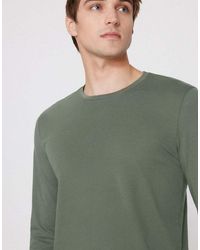 Tezenis - 100% Cotton Long Sleeve Round Neck Top - Lyst