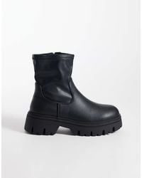 SEQWL - Twirl Chunky Sock Boots - Lyst