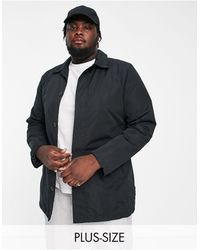 French Connection - Plus Lined Classic Mac Jacket - Lyst