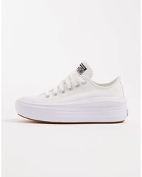 Converse - – Chuck Taylor All Star Move Ox – Canvas-Sneaker - Lyst