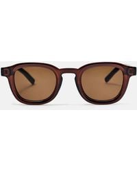 Pull&Bear - – sonnenbrille aus kunstharz - Lyst