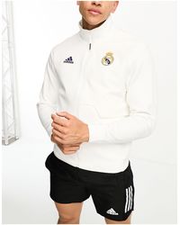 adidas Originals - Adidas Football Real Madrid Track Top - Lyst