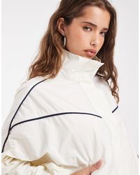 ASOS - Techy Funnel Neck Windbreaker Jacket - Lyst