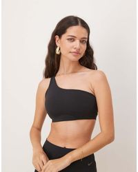 Nike - Zenvy Dri-fit Asymmetric Light Support Sports Bra - Lyst