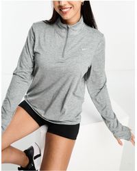 Nike - Swift Dri-fit Element Half Zip Long Sleeve Top - Lyst