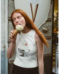 Muse Assembly - Nola Ice Cream Sunday Tank Top - Lyst