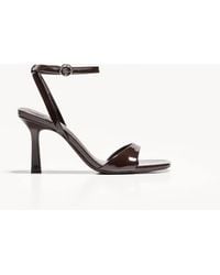 Bershka - High Heel Sandals With Ankle Strap - Lyst