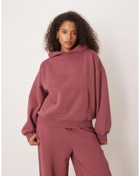 ASOS - Asos Design Curve Premium Heavyweight 500gsm Hoodie With Balloon Sleeve - Lyst