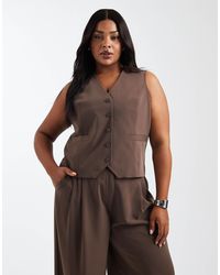 ONLY - Tailored Waistcoat - Lyst