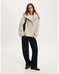 Cotton On - Funnel Neck Coat - Lyst