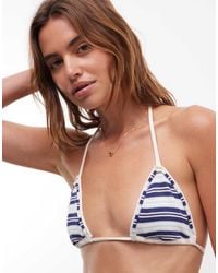 Frankie's Bikinis - X Jennie Kim Knit Triangle Bikini Top - Lyst