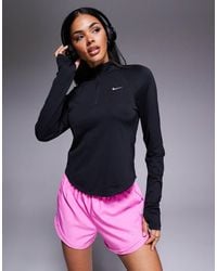 Nike - Tempo Dri-fit Half Zip Long Sleeve T-shirt - Lyst