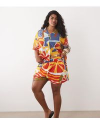 ASOS - Asos Design Curve Beach Shorts - Lyst
