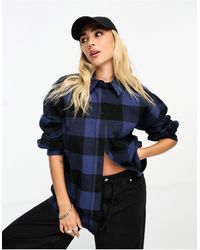 Dr. Denim - Molly Relaxed Fit Long Sleeve Flannel Shirt - Lyst