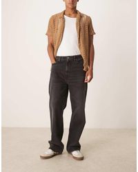 Abercrombie & Fitch - baggy 5 Pocket Jeans - Lyst