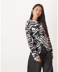 ASOS - Cinch Wrap Waist Long Sleeve Top - Lyst