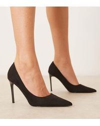 ASOS - Wide Fit Paphos Pointed High Heeled Court Shoes - Lyst