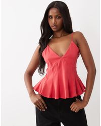Gina Tricot - Peplum Singlet Top - Lyst