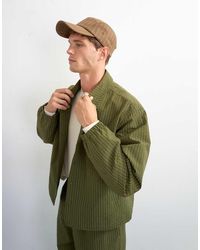 TOPMAN - Giacca Harrington Oversize - Lyst