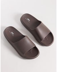 ASOS - Chunky Slides - Lyst