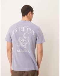 Abercrombie & Fitch - Motif Back Print Classic T-shirt - Lyst