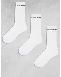 Jack & Jones - 3 Pack Logo Tennis Sock - Lyst