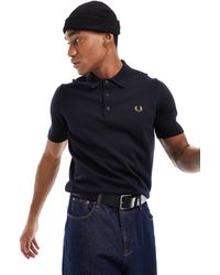 Fred Perry - – polohemd aus strickmaterial - Lyst