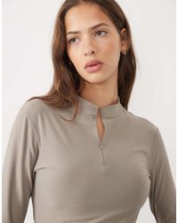 PUMA - Cloudspun Quarter-Zip Long Sleeve Top - Lyst